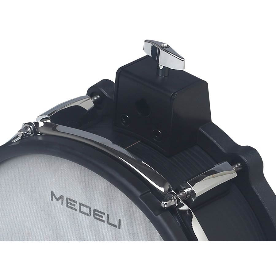Medeli MZ729 Elektrisch Drumstel Fullsize Mesh Ketels met 20" Kick en Blackwood