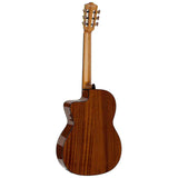 Salvador Cortez CC-2248CE klassieke gitaar massief ceder bovenblad, sapele, cutaway, 48mm hals, Fishman Presys I