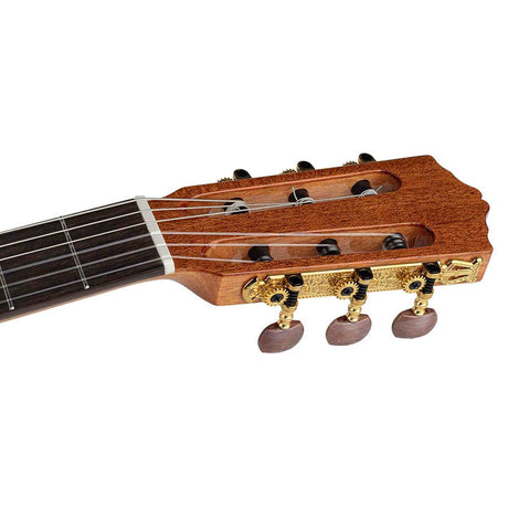 Salvador Cortez CC-2248CE klassieke gitaar massief ceder bovenblad, sapele, cutaway, 48mm hals, Fishman Presys I