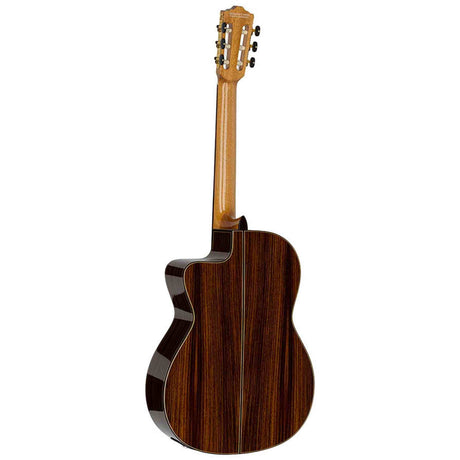 Salvador Cortez CC-6048CE klassieke gitaar massief ceder bovenblad, 48mm hals, Fishman Presys I