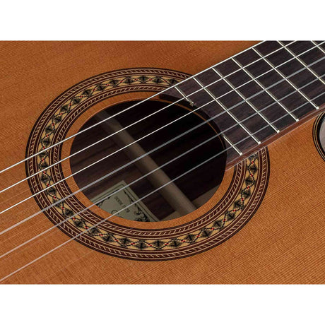 Salvador Cortez CC-6048CE klassieke gitaar massief ceder bovenblad, 48mm hals, Fishman Presys I