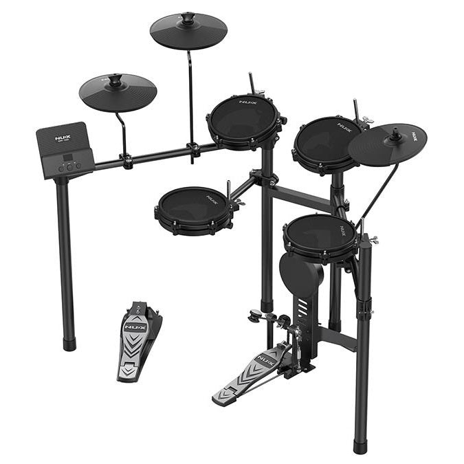 NUX DM-110 Elektronisch Drumstel met Mesh Vellen en Mobiele app