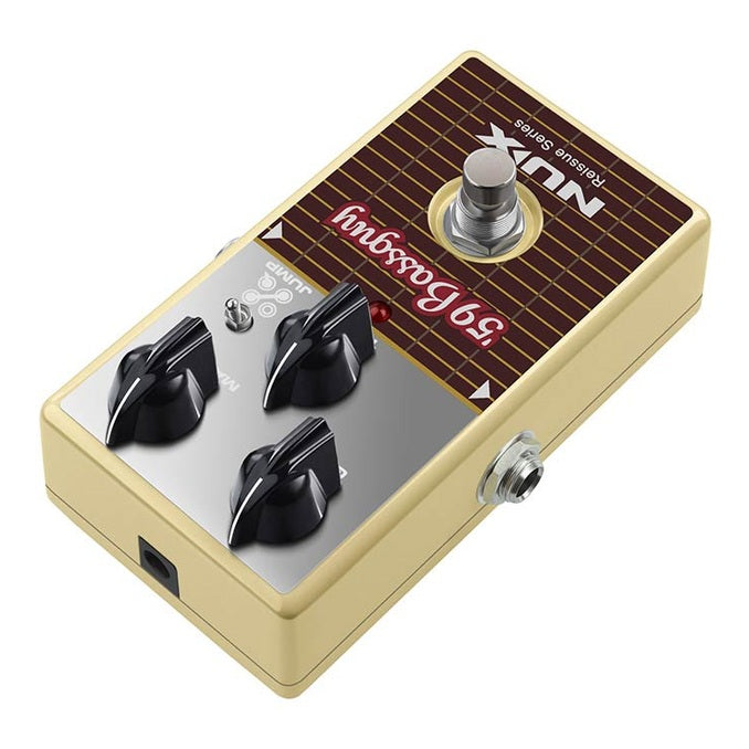 NUX Reissue Series analog overdrive effect pedaal true bypass 59 BASSGUY