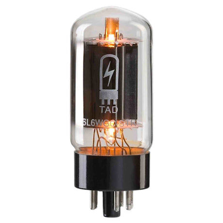 TAD 6L6WGCSTRBP 4 stuks Quartet matched 6L6WGC-STR Blackplate buizen, small-bottle, RCA-stijl