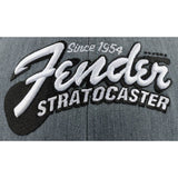 Fender 9122421207 Stratocaster Guitar Pet – Heather Grijs met Mesh Achterkant