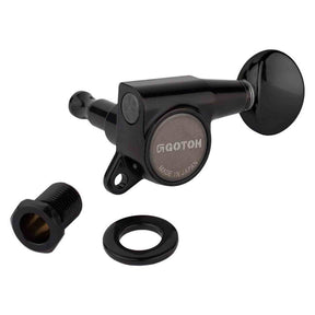 Gotoh GTH13812 SG381 stemmechanieken met 05 knoppen, 4L2R, zwart