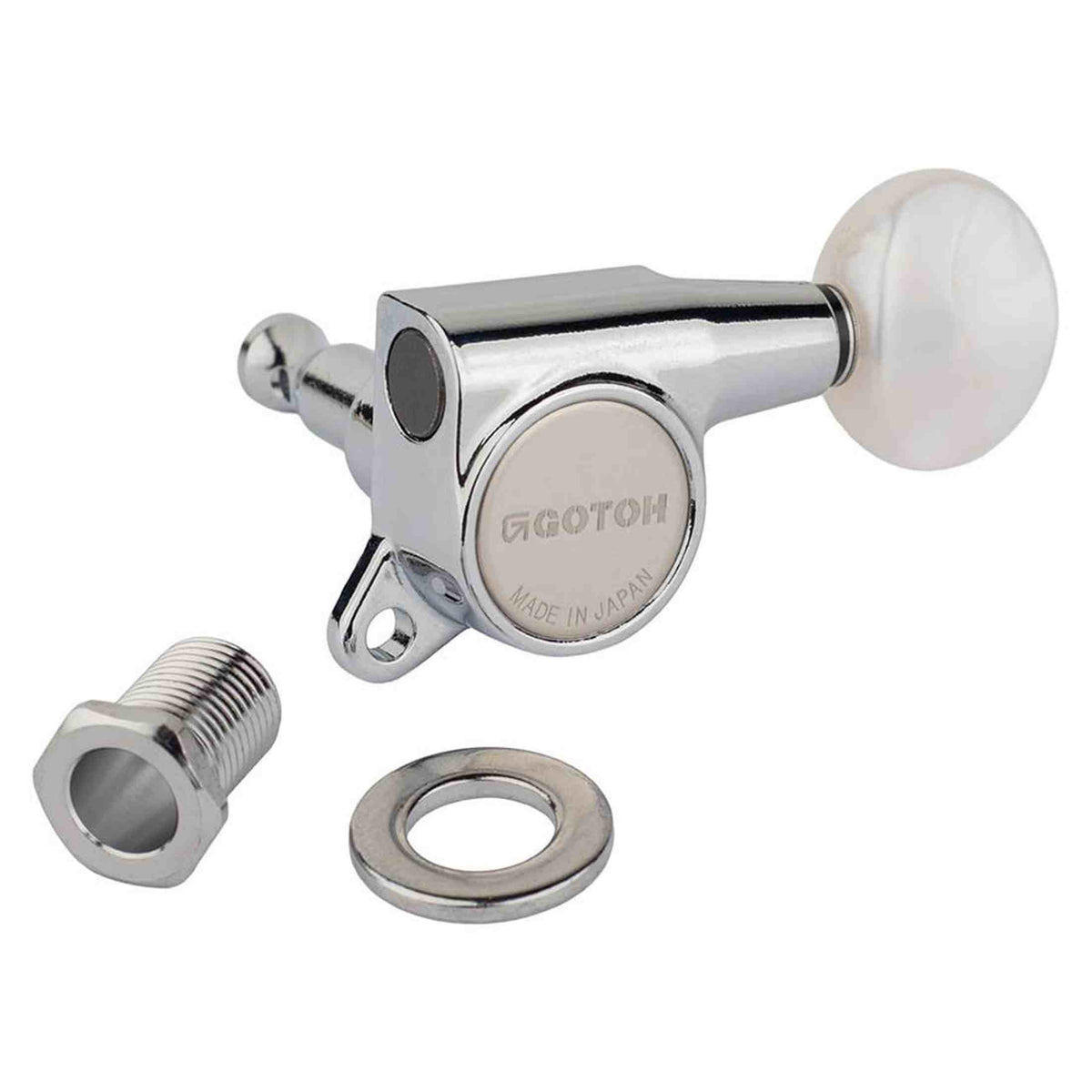 Gotoh GTH13821 SG381 stemmechanieken met 05PW knoppen, 3L3R, chroom
