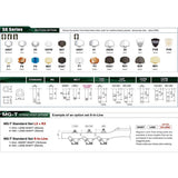 Gotoh GTH13865 SG381 stemmechanieken met AB20 knoppen, 3L3R, goud