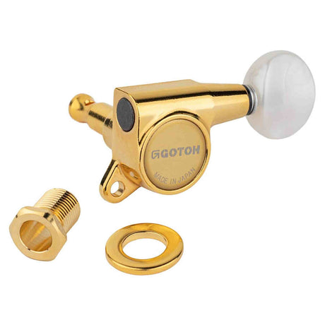 Gotoh GTH13992 SG381 stemmechanieken met Magnum Lock and 05PW knoppen, 3L3R, goud