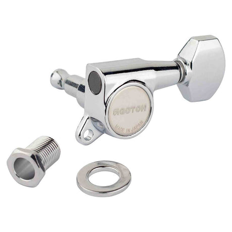 Gotoh GTH13995 SG381 stemmechanieken met Magnum Lock and 07 knoppen, 6L, chroom