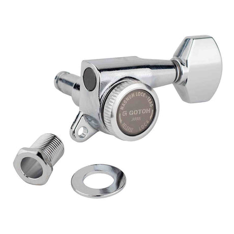 Gotoh GTH14085 SG381 stemmechanieken (posts 6xXL) met Magnum Lock Trad and 07 knoppen, 6L, chroom