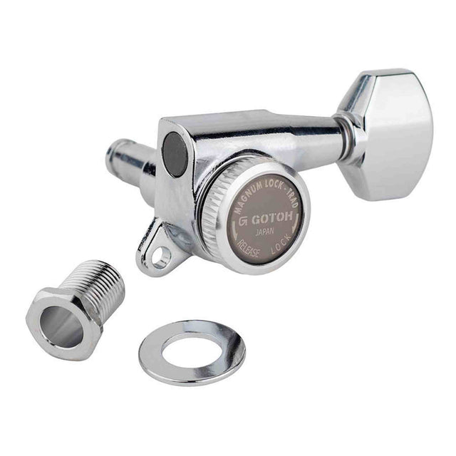 Gotoh GTH14085 SG381 stemmechanieken (posts 6xXL) met Magnum Lock Trad and 07 knoppen, 6L, chroom