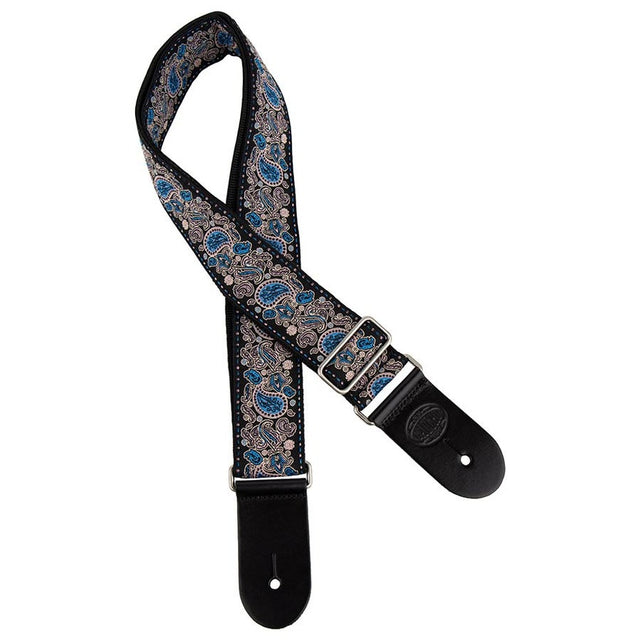 Gaucho GST-196-01 Traditional Series gitaarband – Blauw/Wit