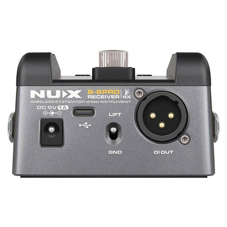NUX B-6PRO – 2.4 GHz Draadloos Systeem voor Saxofoon & Blaasinstrumenten