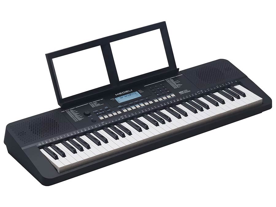 Medeli MK110 Keyboard Set met Standaard, Bank en Hoofdtelefoon 61 Toetsen Aanslaggevoelig