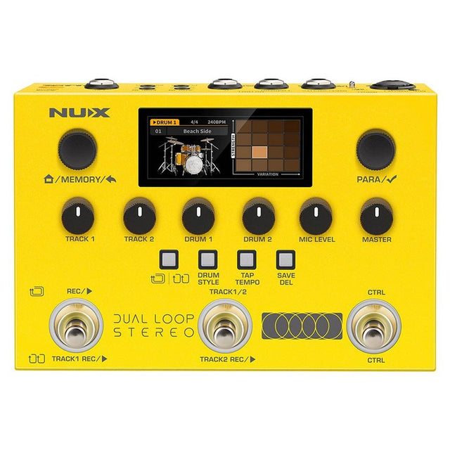 NUX NMA-3DLS Dual Loop Stereo Looper Voetschakelaar