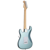 SX SE1HSS-SK-MIB ST elektrische gitaar set 4/4 HSS Ice Blue met 10W versterker