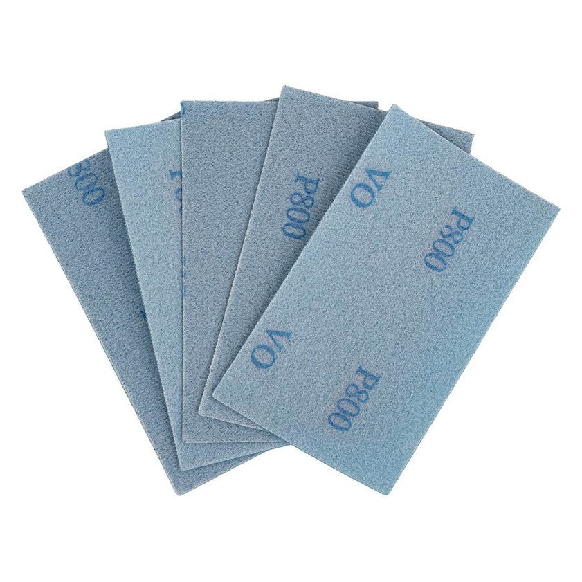 NitorLACK Flex Latex Schuurvellen 130 x 75 mm – Set van 5 stuks