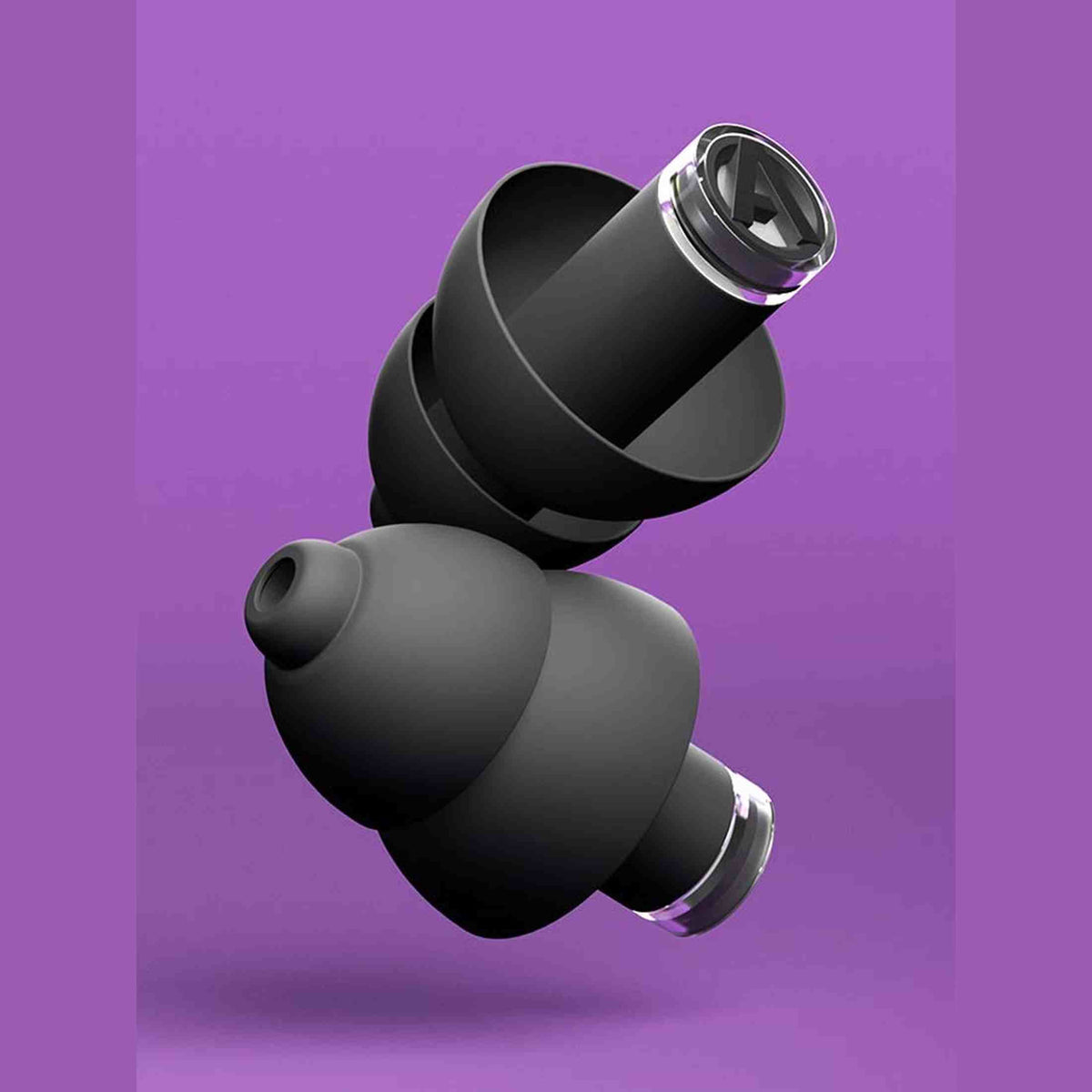 Alpine ALP-PP/PRO-BK PartyPlug Pro Oordoppen Zwart met Muziekfilter en 3 Maten
