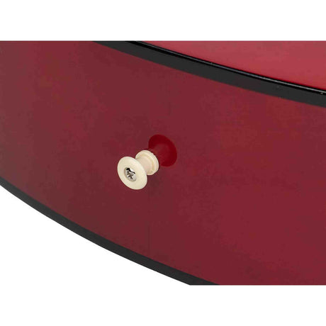 A. Martinez MTC-080/R 4/4 klassieke gitaar dark red transparent met truss rod