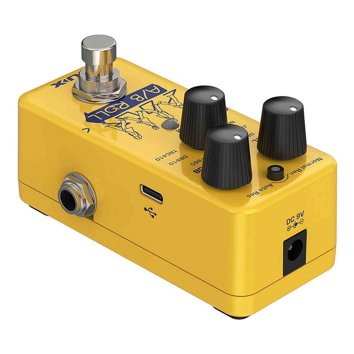 NUX NOL-1 Octave & Loop Pedal – met IR Loader, USB-C & Hoofdtelefoonaansluiting