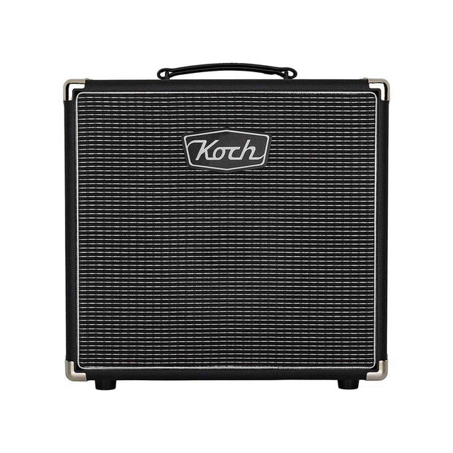 Koch D6/C110BS Durango 6 – 6W 1x10" Buizen Gitaarcombo in Zwart met Zilver Speakerdoek