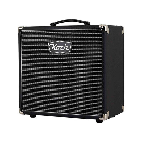 Koch D6/C110BS Durango 6 – 6W 1x10" Buizen Gitaarcombo in Zwart met Zilver Speakerdoek