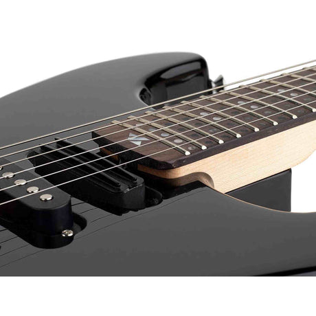 Litejam RGB24/BK Smart Learning Elektrische Gitaar Set Black 24 frets HSH RGB LED
