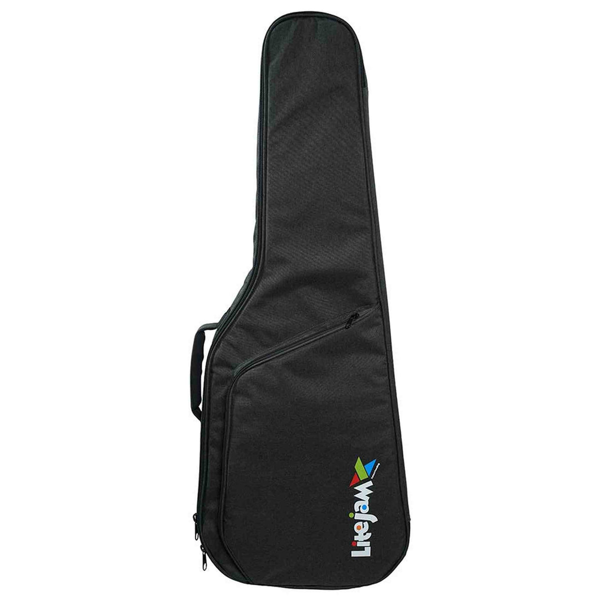 Litejam RGB24/BK Smart Learning Elektrische Gitaar Set Black 24 frets HSH RGB LED