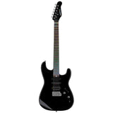 Litejam RGB24/BK Smart Learning Elektrische Gitaar Set Black 24 frets HSH RGB LED