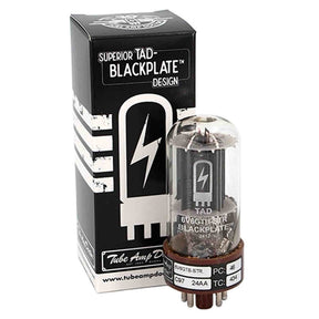 TAD 6V6GTBSTRBP/4 – 4 stuks Quartet matched 6V6GTB-STR Blackplate buizen, RCA-stijl sound RT734