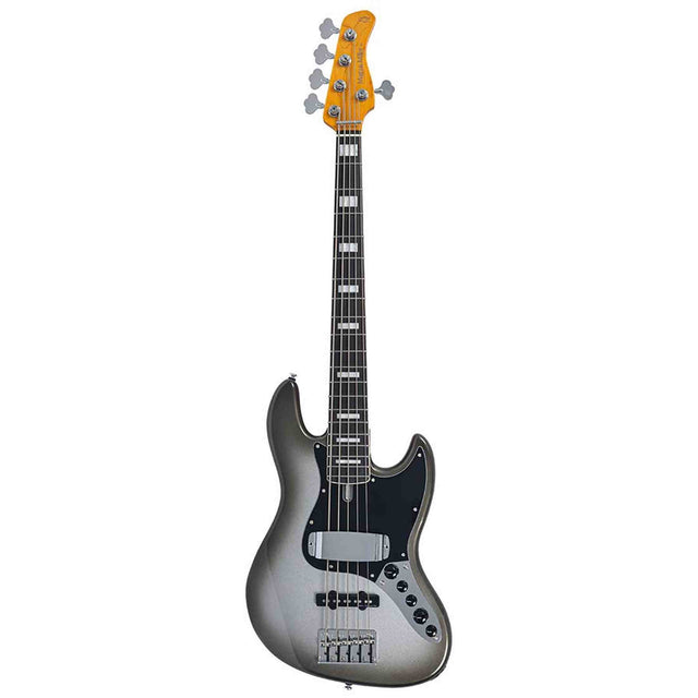 Sire V7N A5/MC Marcus Miller 5-snarige Actieve Basgitaar Mercury met Elzen Body en Heritage-3 Preamp