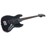 Sire V3N 4/BKS Marcus Miller 4-snarige Actieve Jazz Bas Satin Black met 2-Bands Preamp