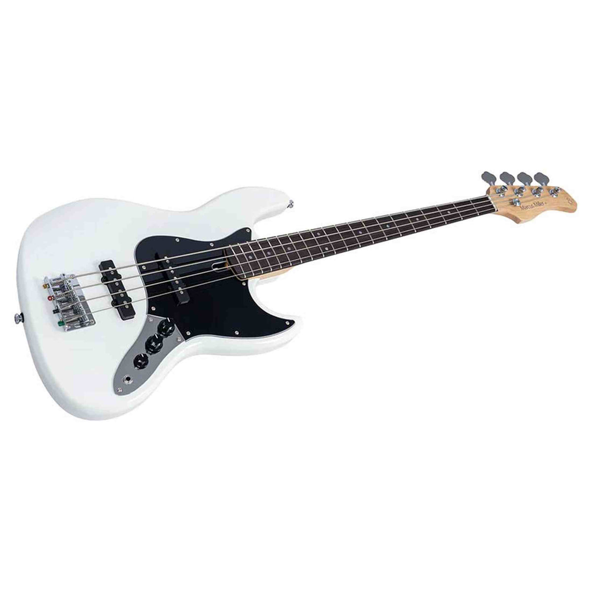 Sire V1 4/AWH Marcus Miller 4-snarige Passieve Jazz Bas Antique White met Palissander Toets