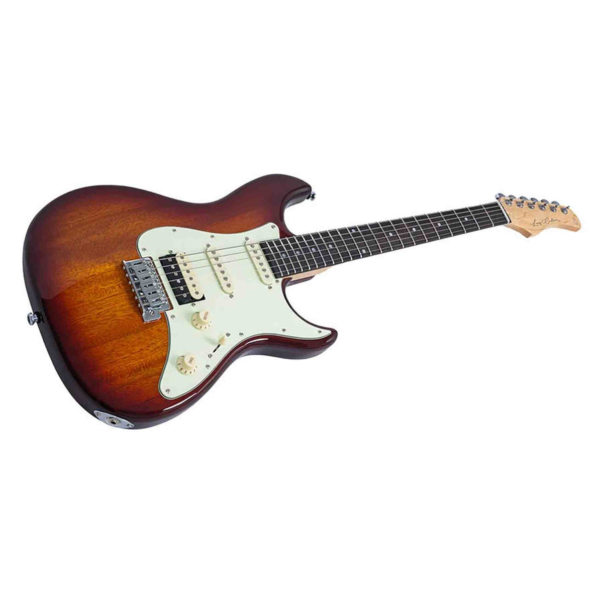Sire S1 ST-Style Elektrische Gitaar Tobacco Sunburst + NUX Mighty-8 MK2 Versterker