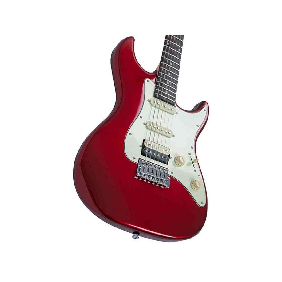 Sire S1/CAR elektrische gitaar S-style Candy Apple Red met mahonie body en rosewood toets