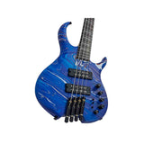 Sire M6H 4/BLSW Marcus Miller M6H Headless 4-String Active Basgitaar Blue Swirl