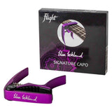 Flight FC-EE Elise Ecklund Signature Ukulele Capo Paars Aluminium met Trigger Mechanisme