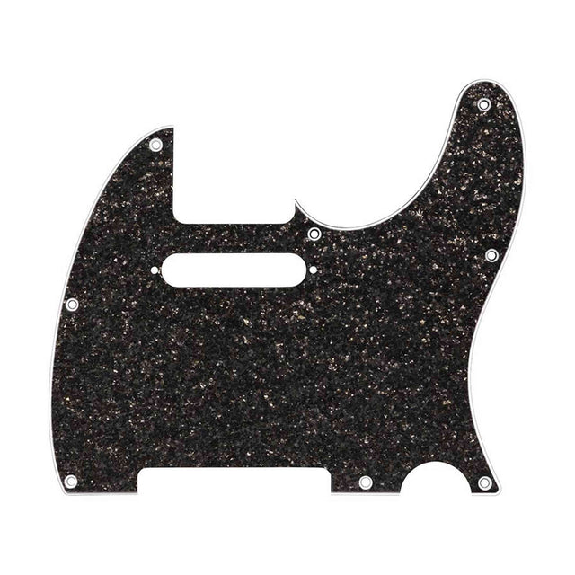 Fender 0992186001 Telecaster Pickguard SS Dark Gray Sparkle Hybrid Glass/Glitter