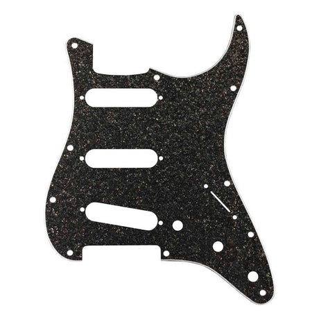 Fender 0992187001 Stratocaster Pickguard SSS Dark Gray Sparkle Hybrid Glass/Glitter