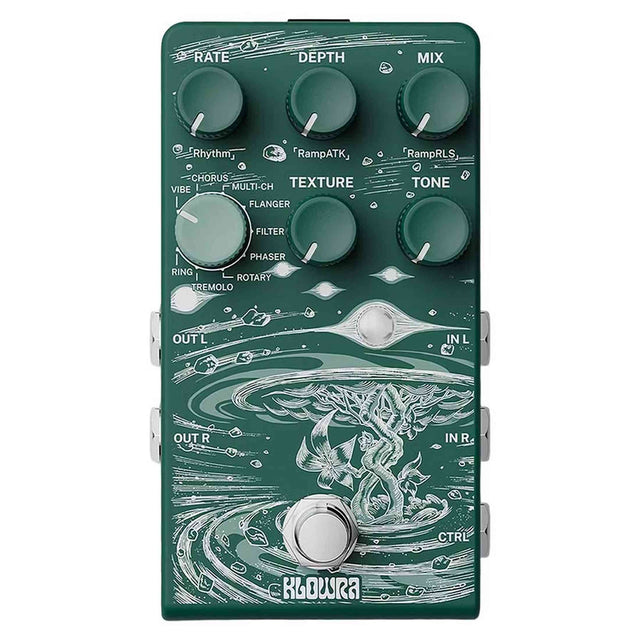 Klowra KBS-03 Bloom Infinity SPROUT stereo multi-type modulation pedaal