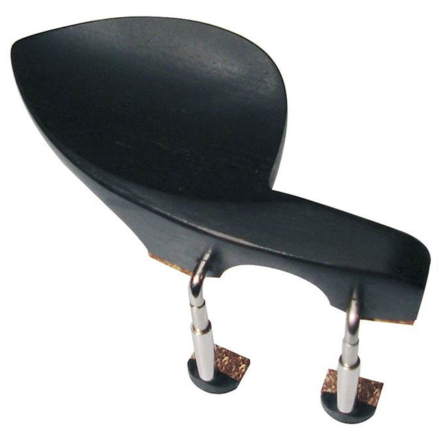 Wolf KH-31 chinrest for violin and viola 'Stradivarius'-model, ebony, patented screws nickel