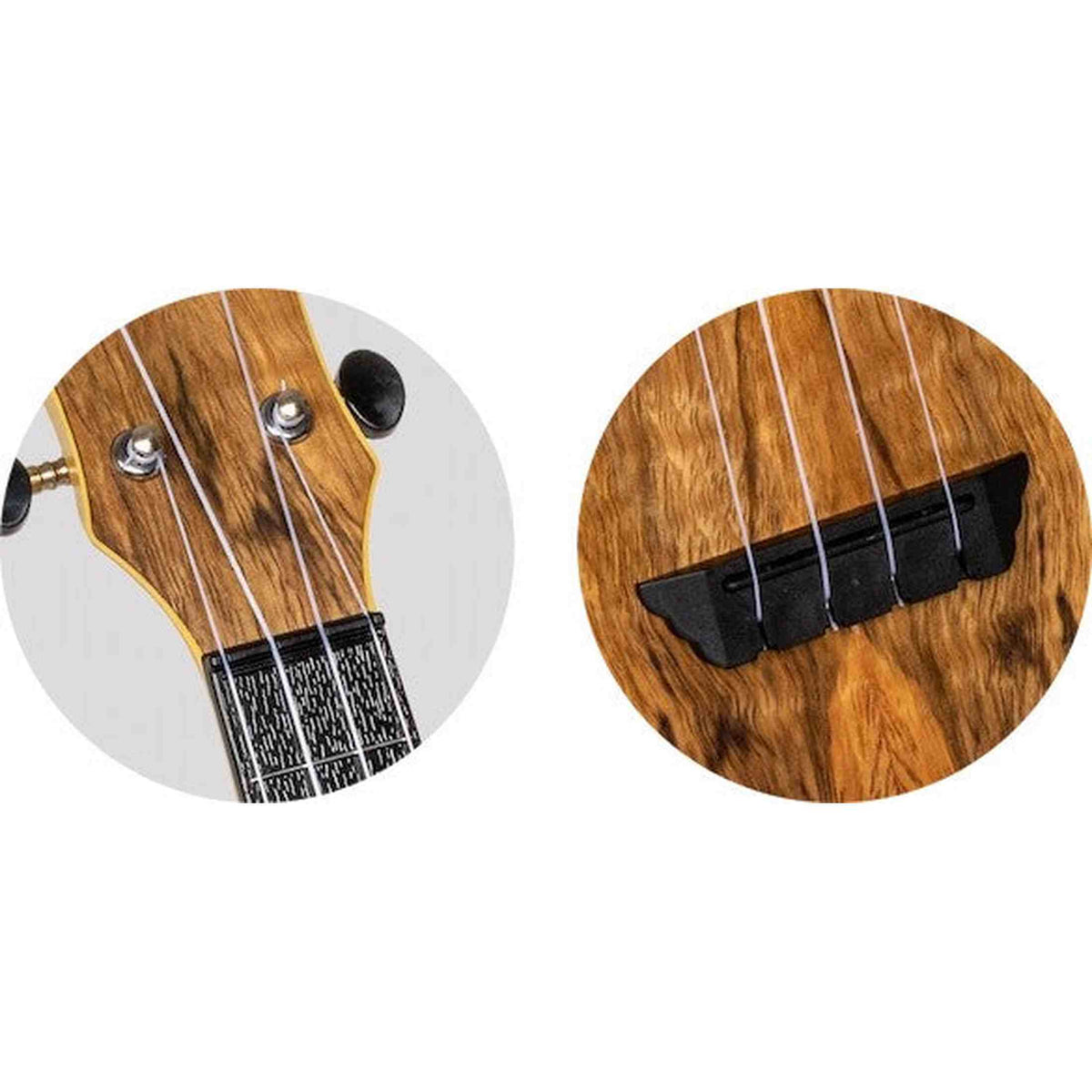Flight TUS-55 MANGO Soprano Ukulele met Gelamineerde Mango Top, ABS Body en Aquila Super Nylgut Snaren