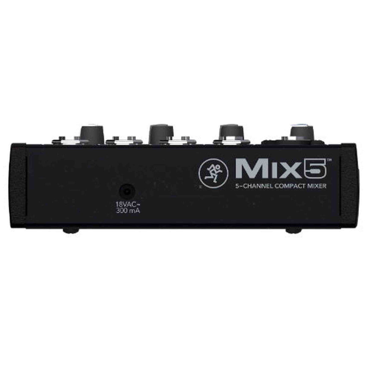 Mackie Mix5 Compact 5-kanaals mengpaneel met XLR, stereo in- en uitgangen en hoofdtelefoonuitgang