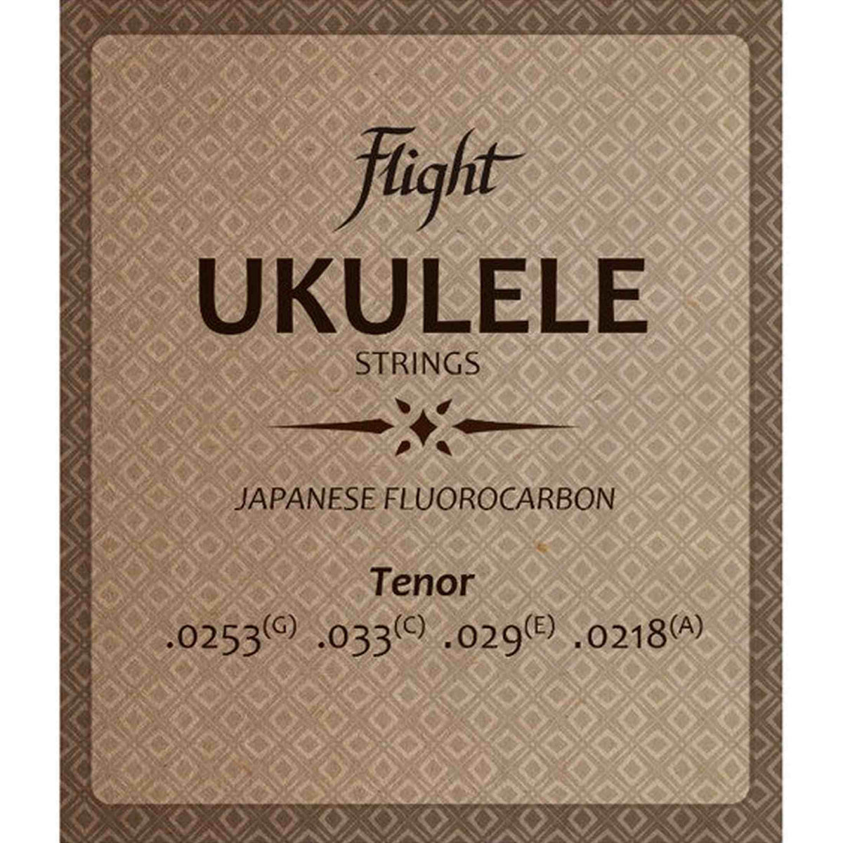Flight FUST-100 Fluorocarbon Ukulele Snaren voor Tenor Ukulele, Made in Japan
