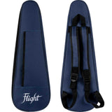 Flight Iris Concert BK Ukulele met Solid Spruce Top, Mahogany Body en Zwarte Afwerking