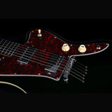 JET JJ-350 GR R Offset Elektrische Gitaar HH Rosewood Toets Hardtail Groen