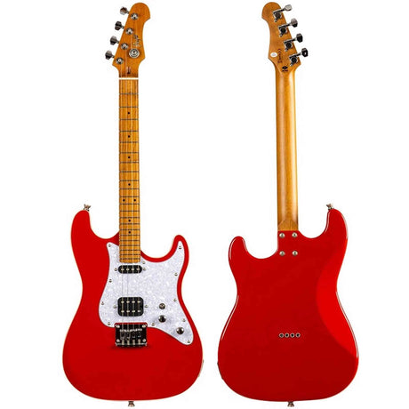 Flight Pathfinder RD Baritone Solid Body Elektrische Ukulele met Humbucker, Single Coil Pickups en Roasted Maple Hals