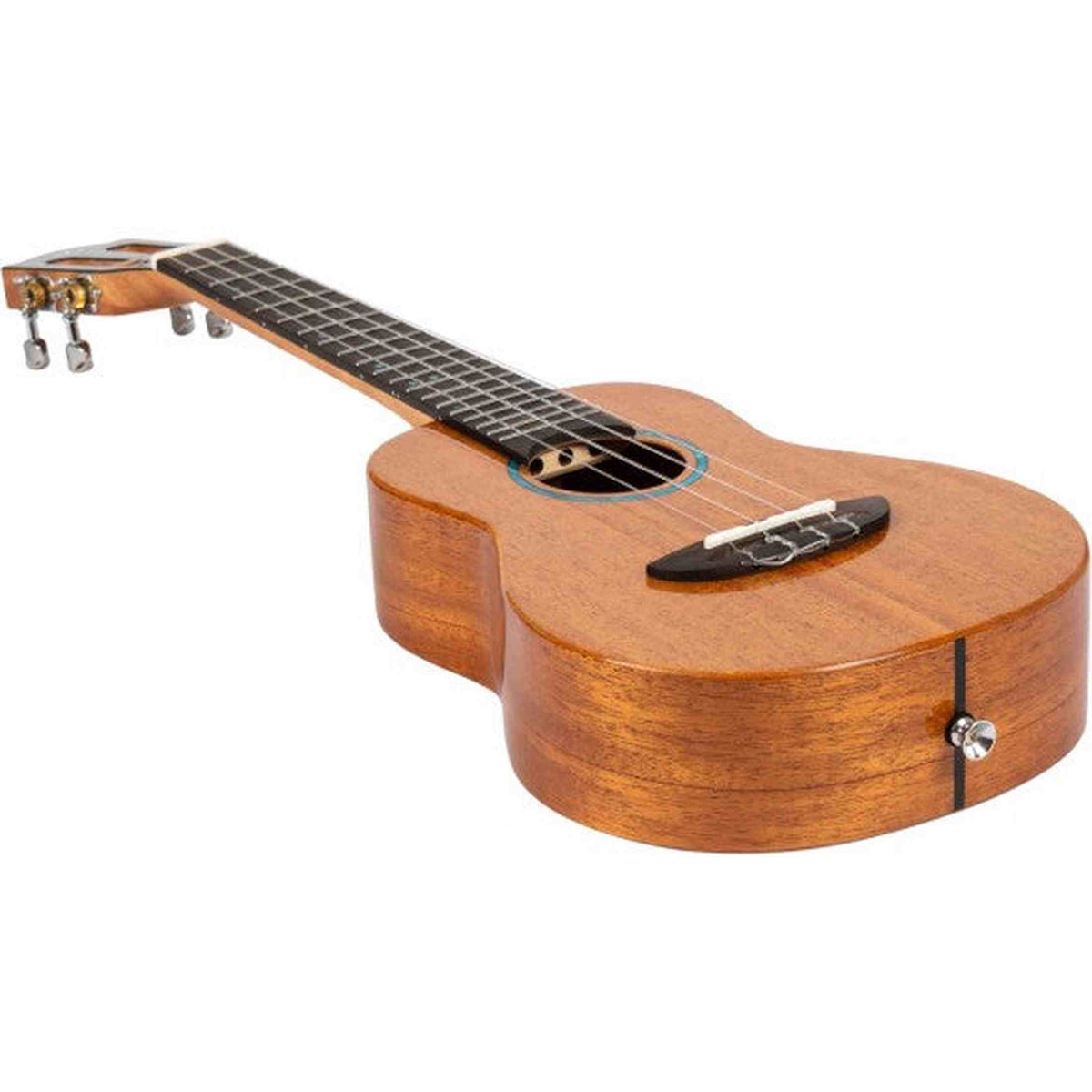 Flight Iris Tinta Concert NA Ukulele met All Solid Mahogany Body, Rosewood Toets en Fluorocarbon Snaren