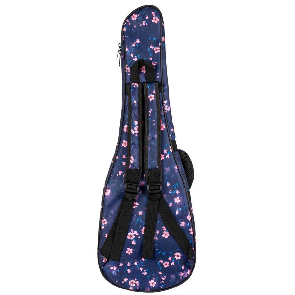 Flight FUB-T-SAKURA Gevoerde Gigbag voor Tenor Ukulele met Sakura Design en Accessoirevak